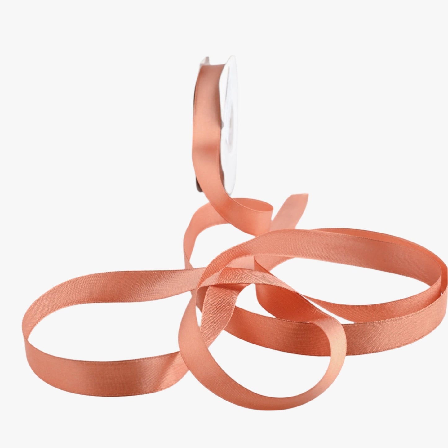Satin Ribbon 15mm Peach 923 - Ragland Fabrics