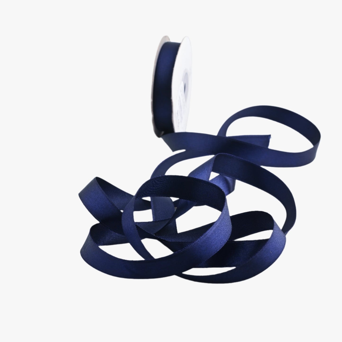 Satin Ribbon 15mm Navy 13 - Ragland Fabrics
