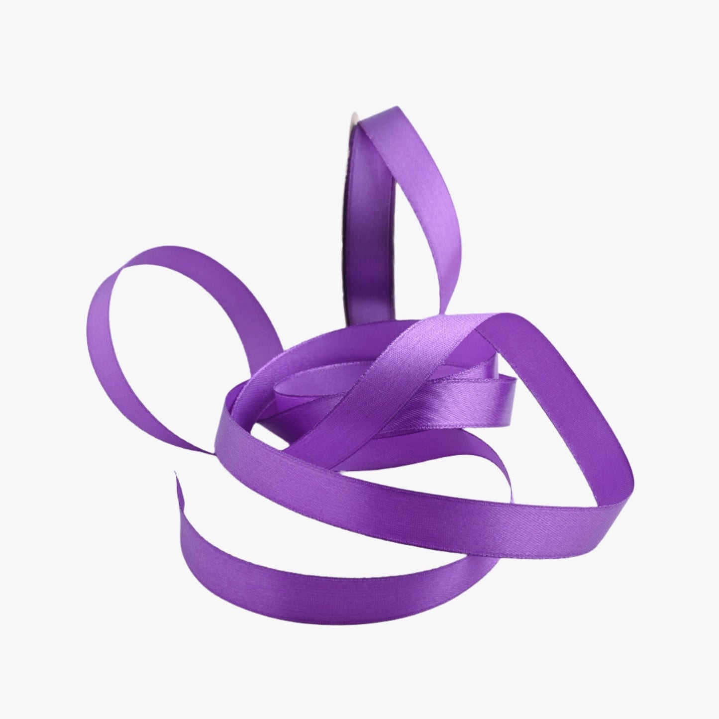 Satin Ribbon 15mm Purple 19 - Ragland Fabrics