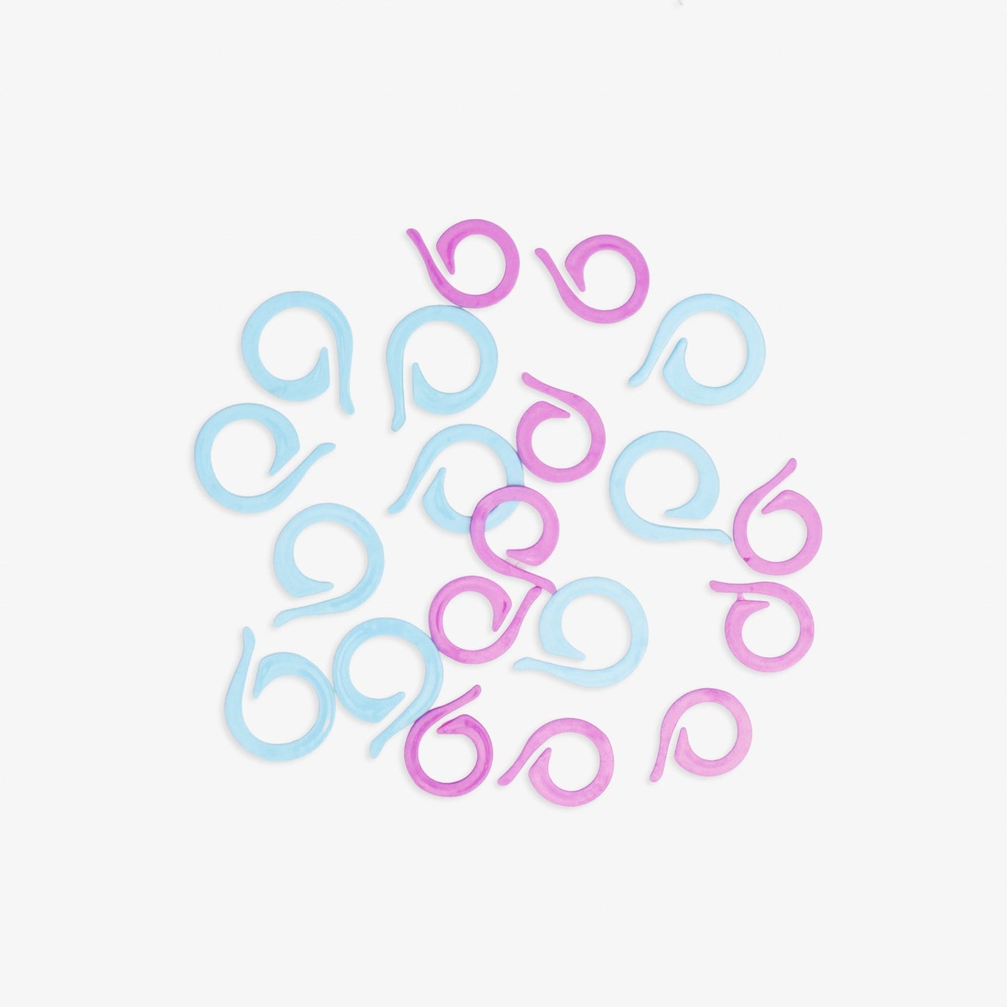 Snail Stitch Marker Large (20pcs) - Ragland Fabrics