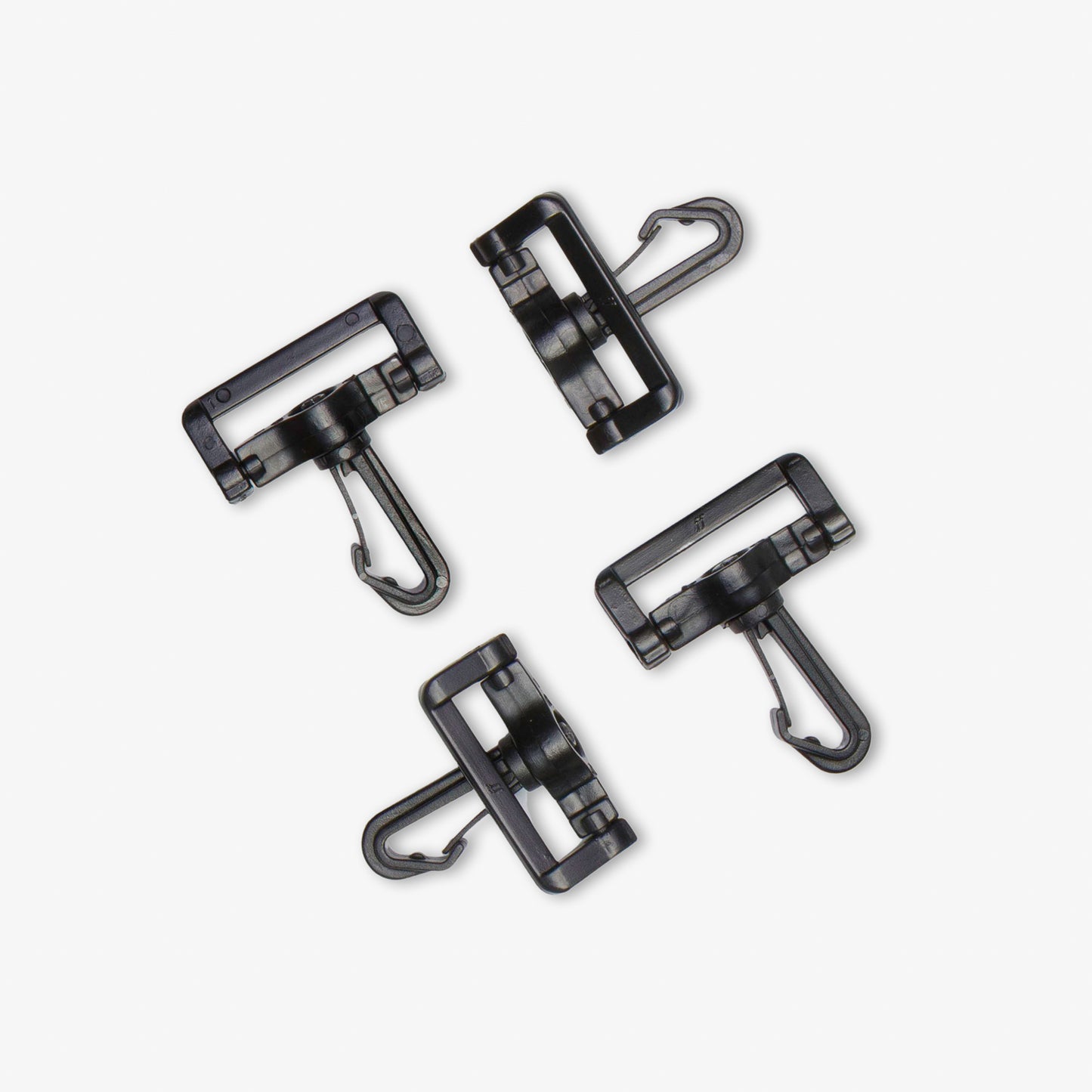 Snap Swivel Hooks Plastic 38mm