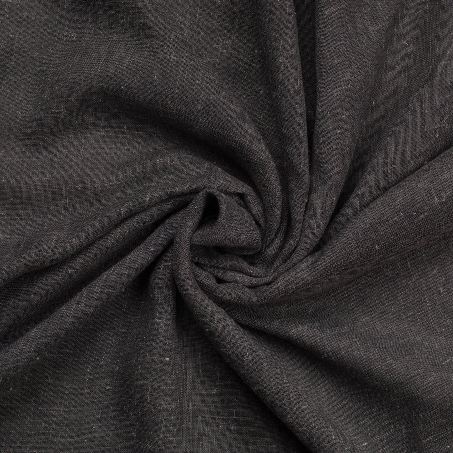 Spice Route Charcoal Sheer Curtaining - CLEARANCE - Ragland Fabrics