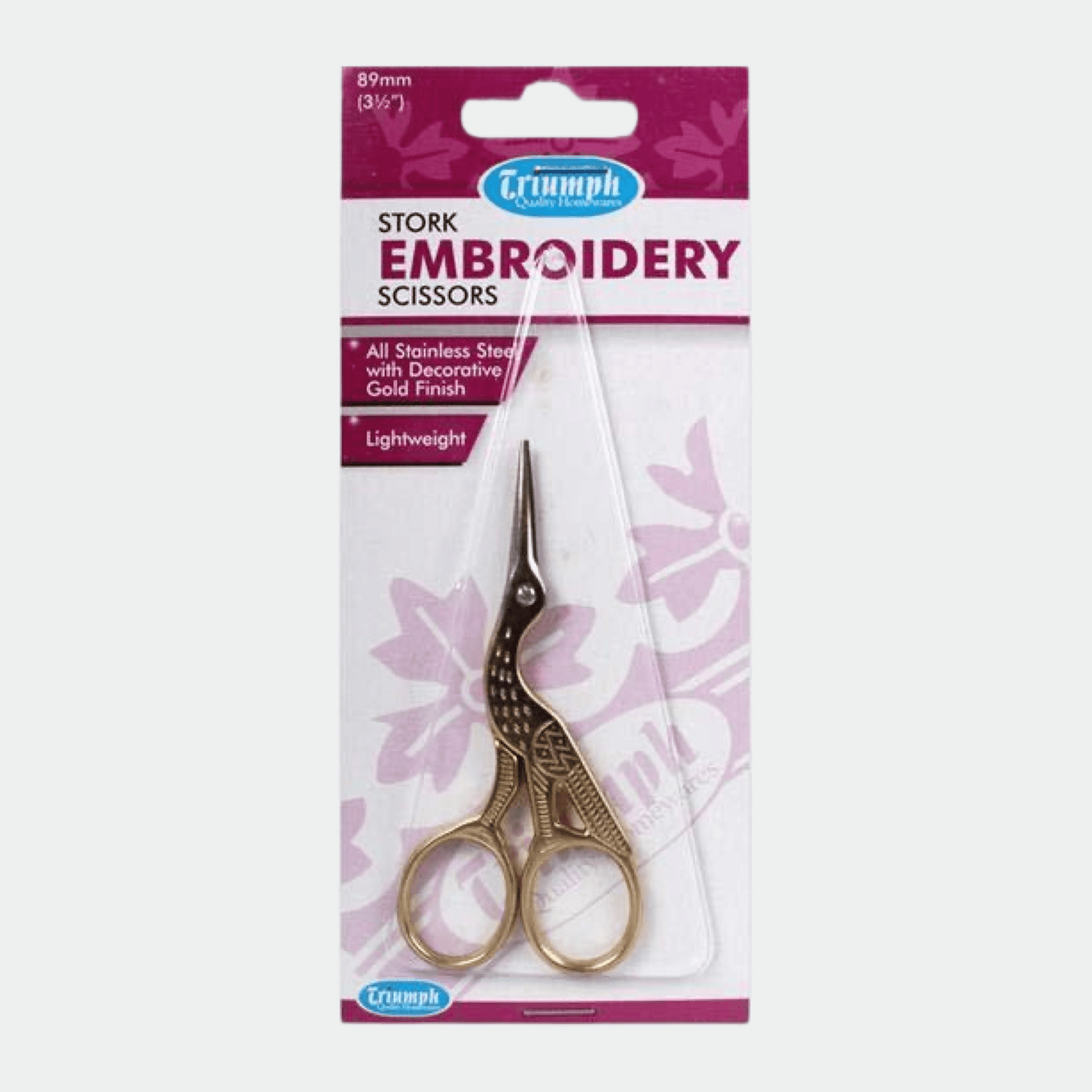 Stork Embroidery Scissors 4.5" BT4814 - Ragland Fabrics