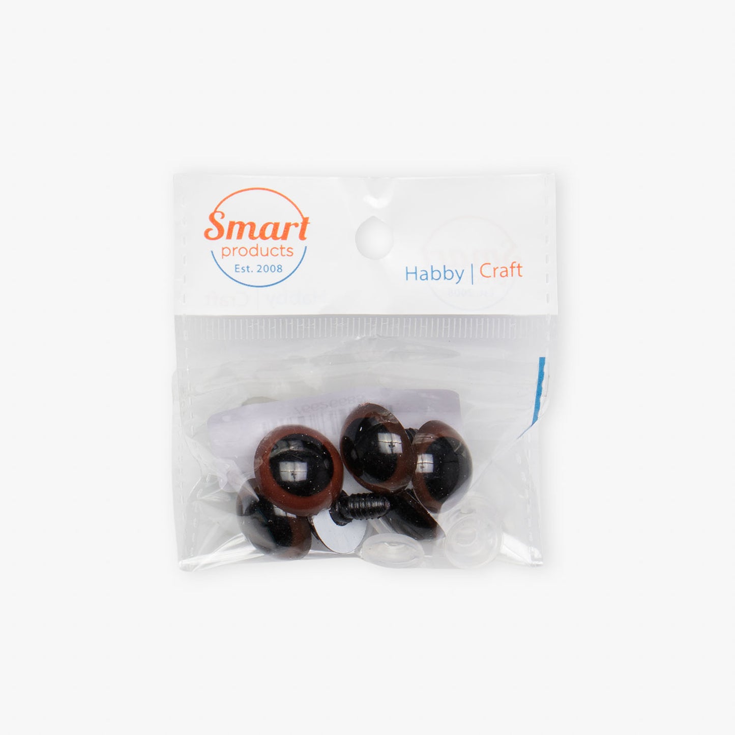 Teddy Eyes Brown 20mm (3pairs)