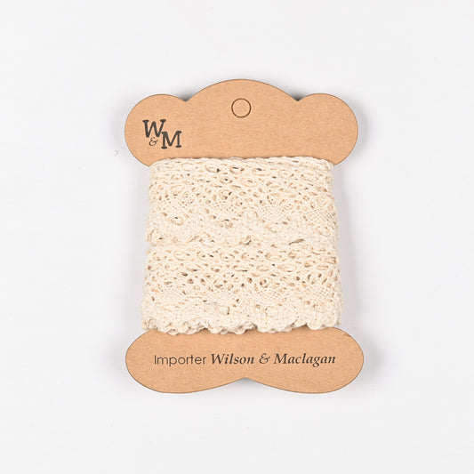 Torchan Lace Beige Edging 30mm