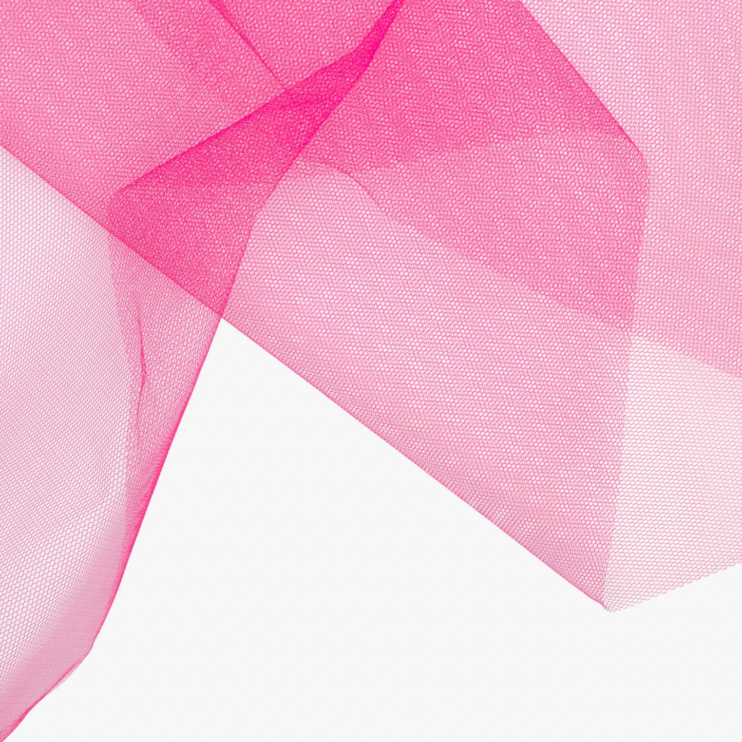 Tulle Fluorescent Cerise