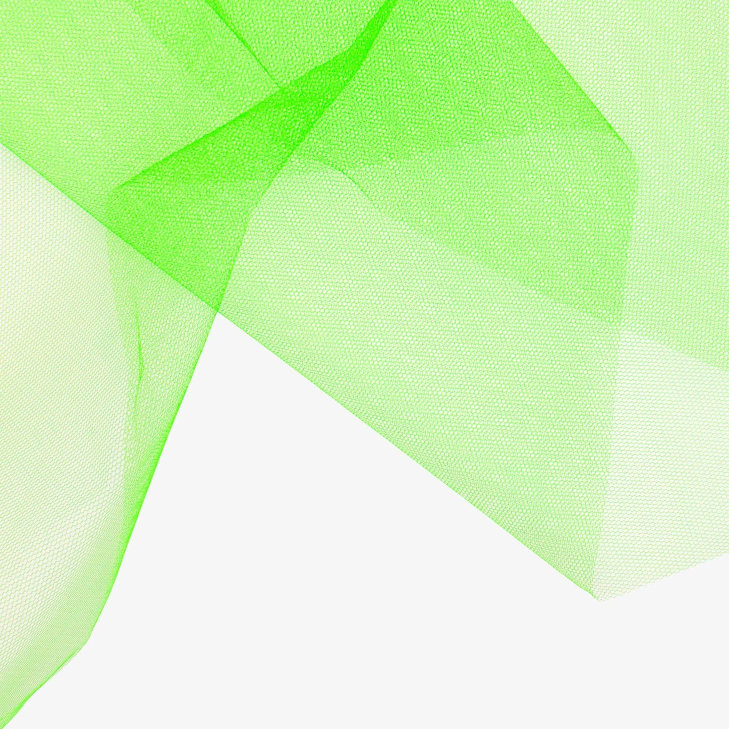 Tulle Fluorescent Green - Ragland Fabrics