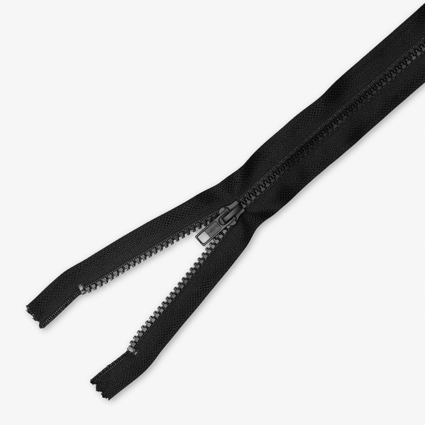 Vislon Type 5 Chunky Zip Open Ended - 100cm Black - Ragland Fabrics