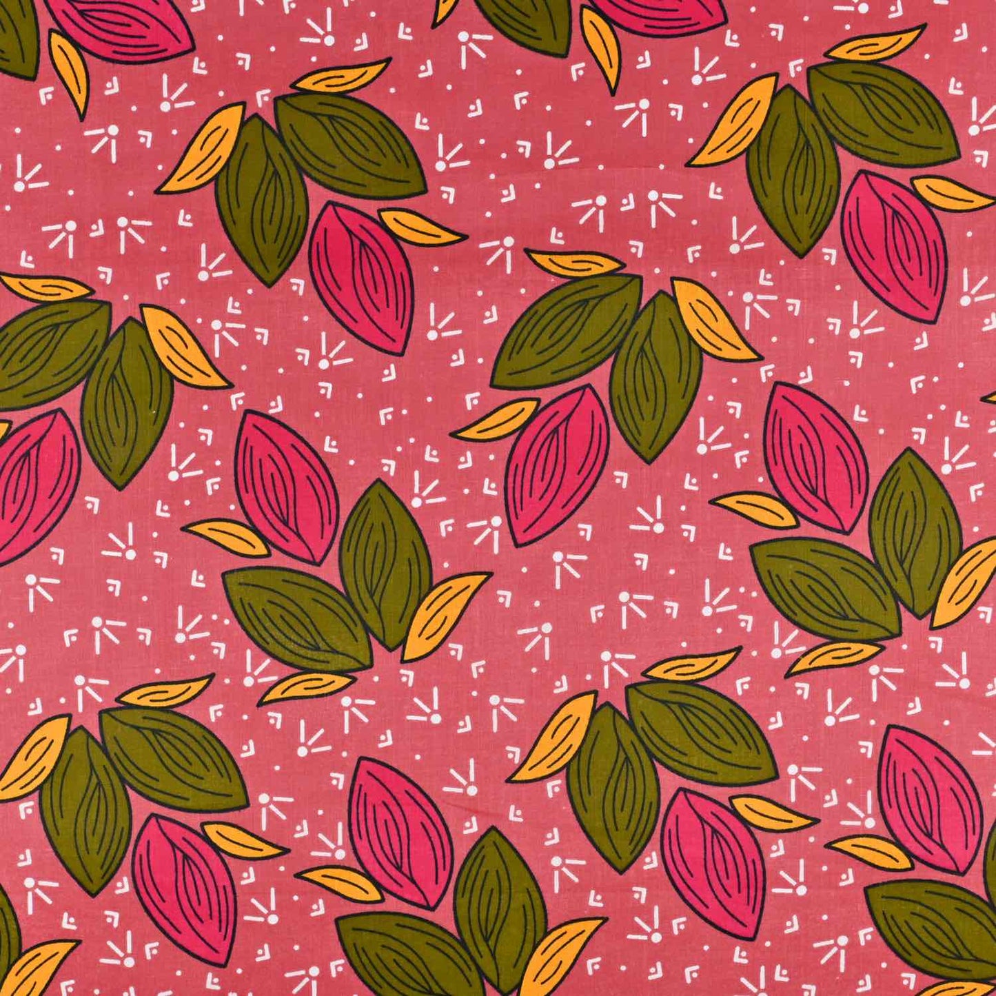 Cotton Wax Prints Design 14 - Ragland Fabrics