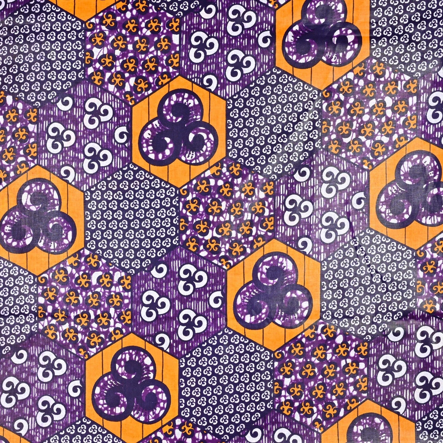 Cotton Wax Prints Design 25 - Ragland Fabrics