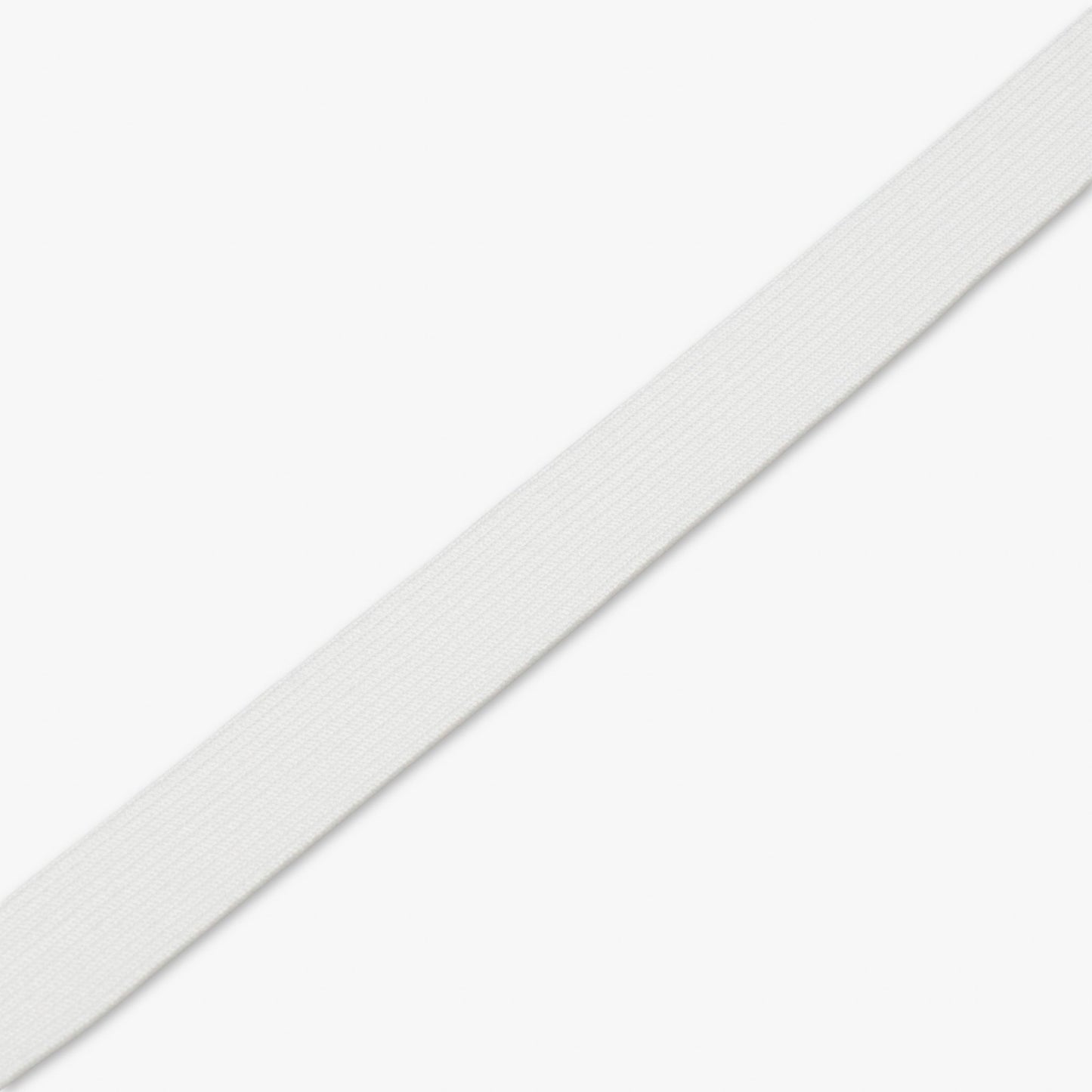 Elastic Knitted 20mm White (Woolies Approved) - Ragland Fabrics