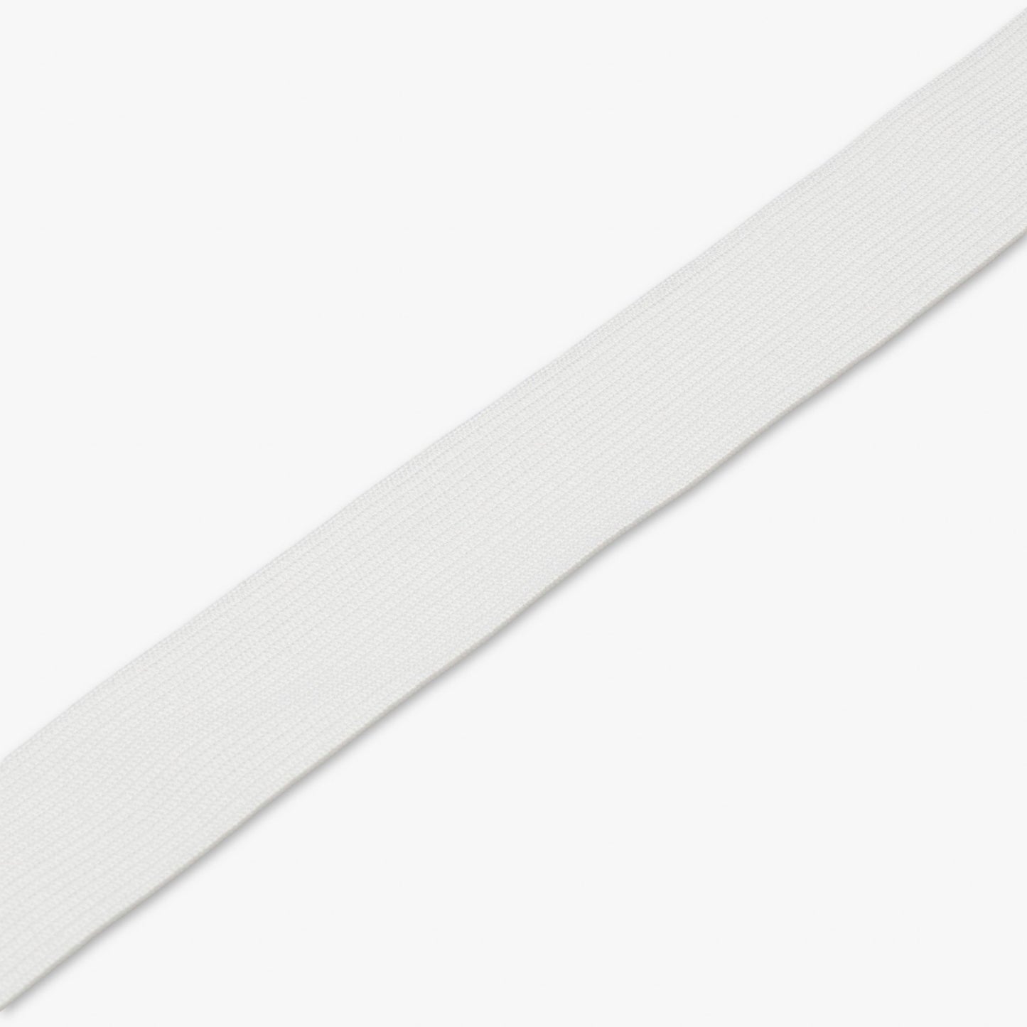 Elastic Knitted 30mm White (Woolies Approved) - Ragland Fabrics