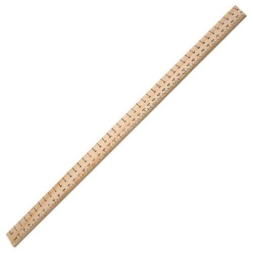 Ruler Wooden 1 met