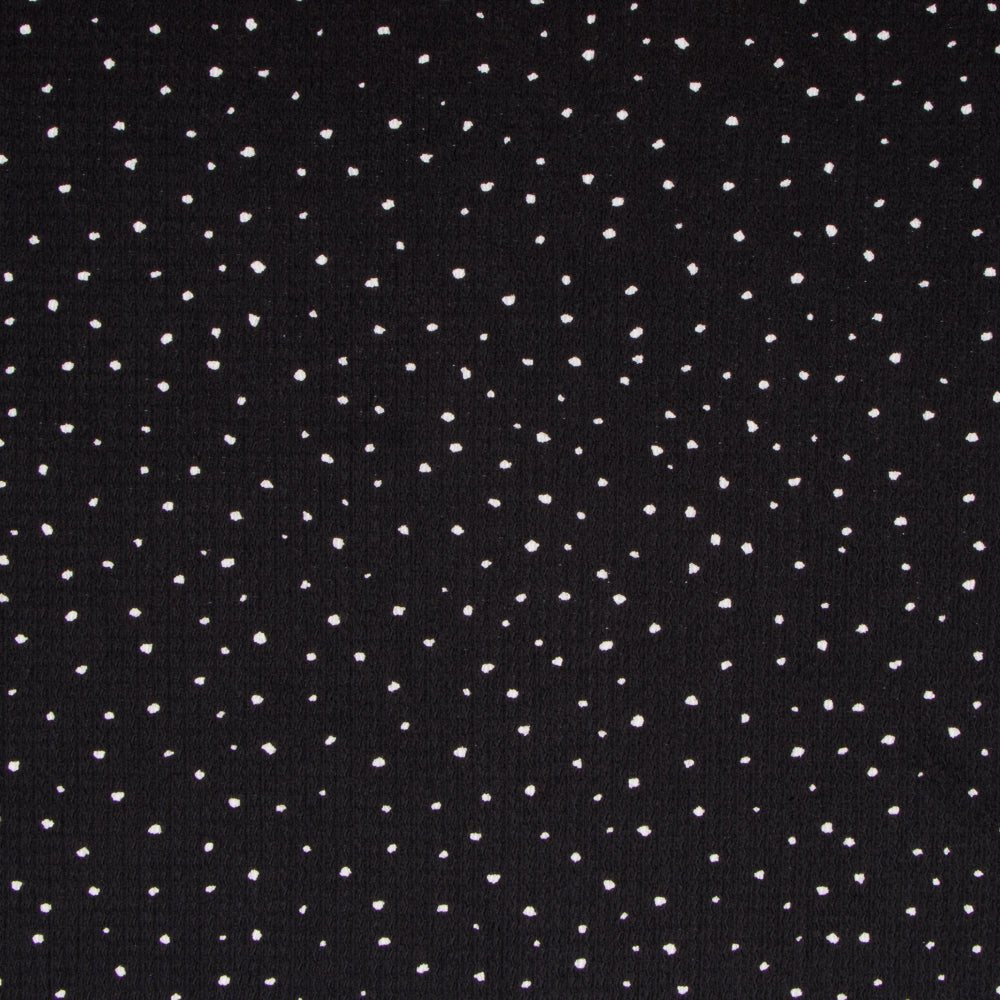 Bubble Knit Black - Ragland Fabrics
