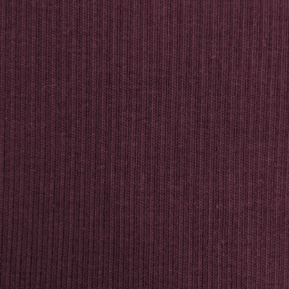 Ribbing 2x1 | Collars & Cuffs | Maroon - Ragland Fabrics