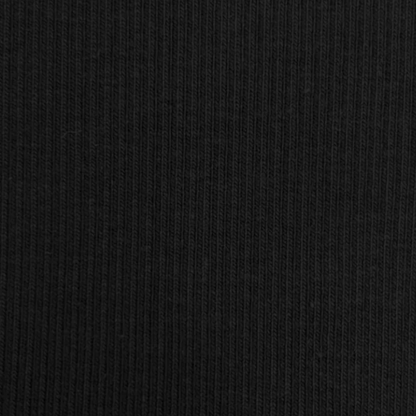 Ribbing 2x1 | Collars & Cuffs | Black - Ragland Fabrics