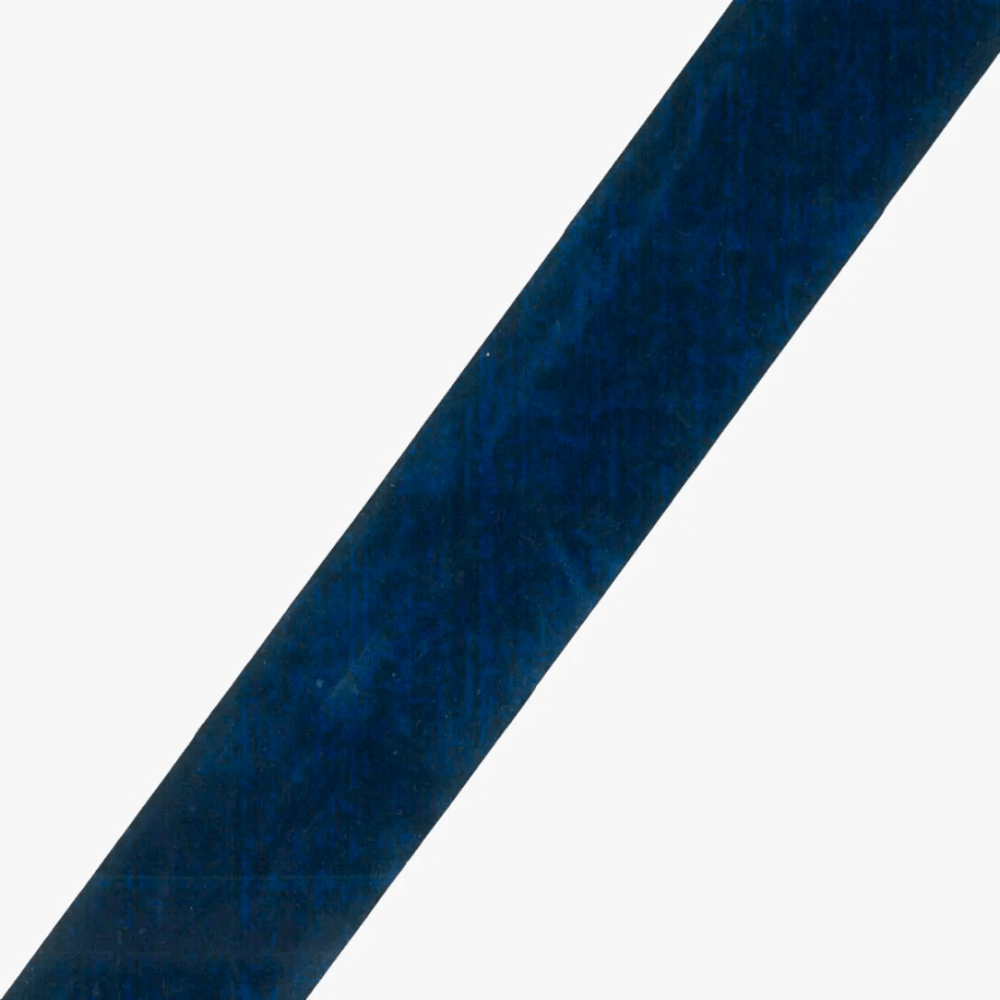 Velvet Ribbon 50mm Navy - Ragland Fabrics
