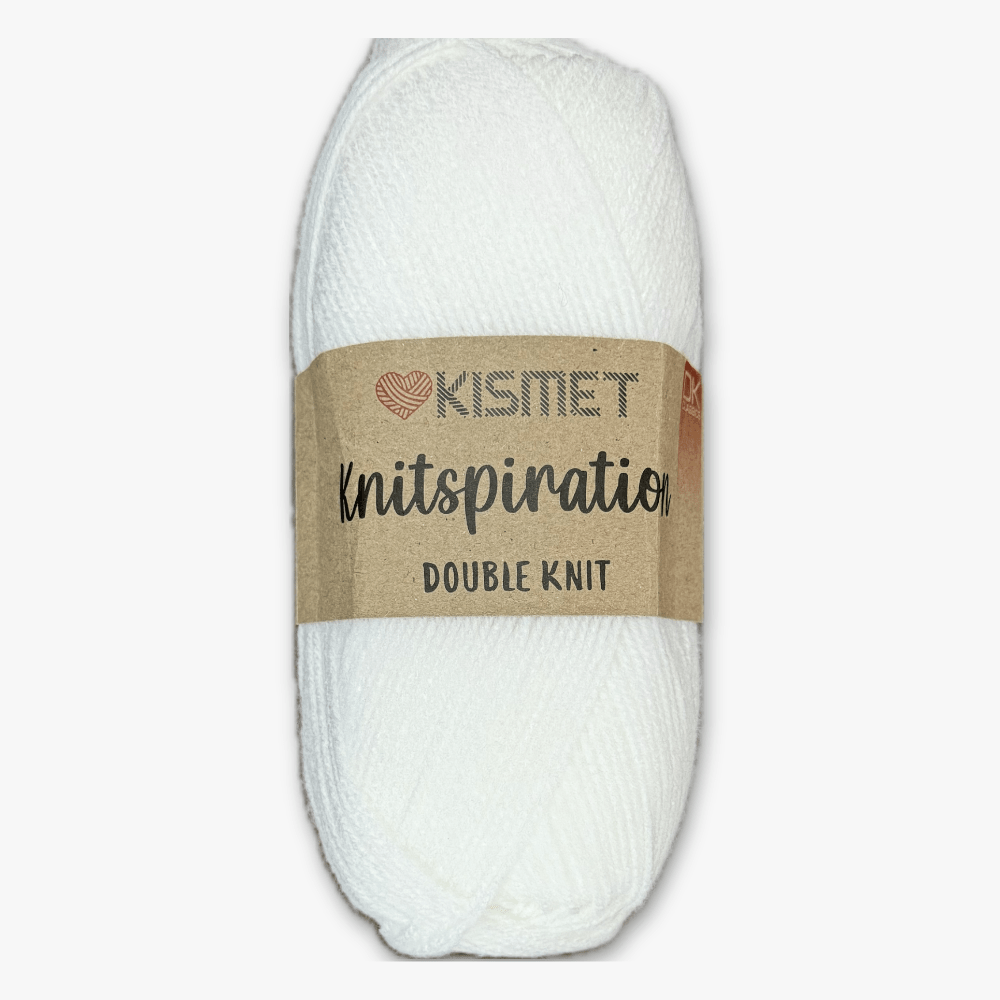 Knitspiration CHUNKY White K01 - Ragland Fabrics