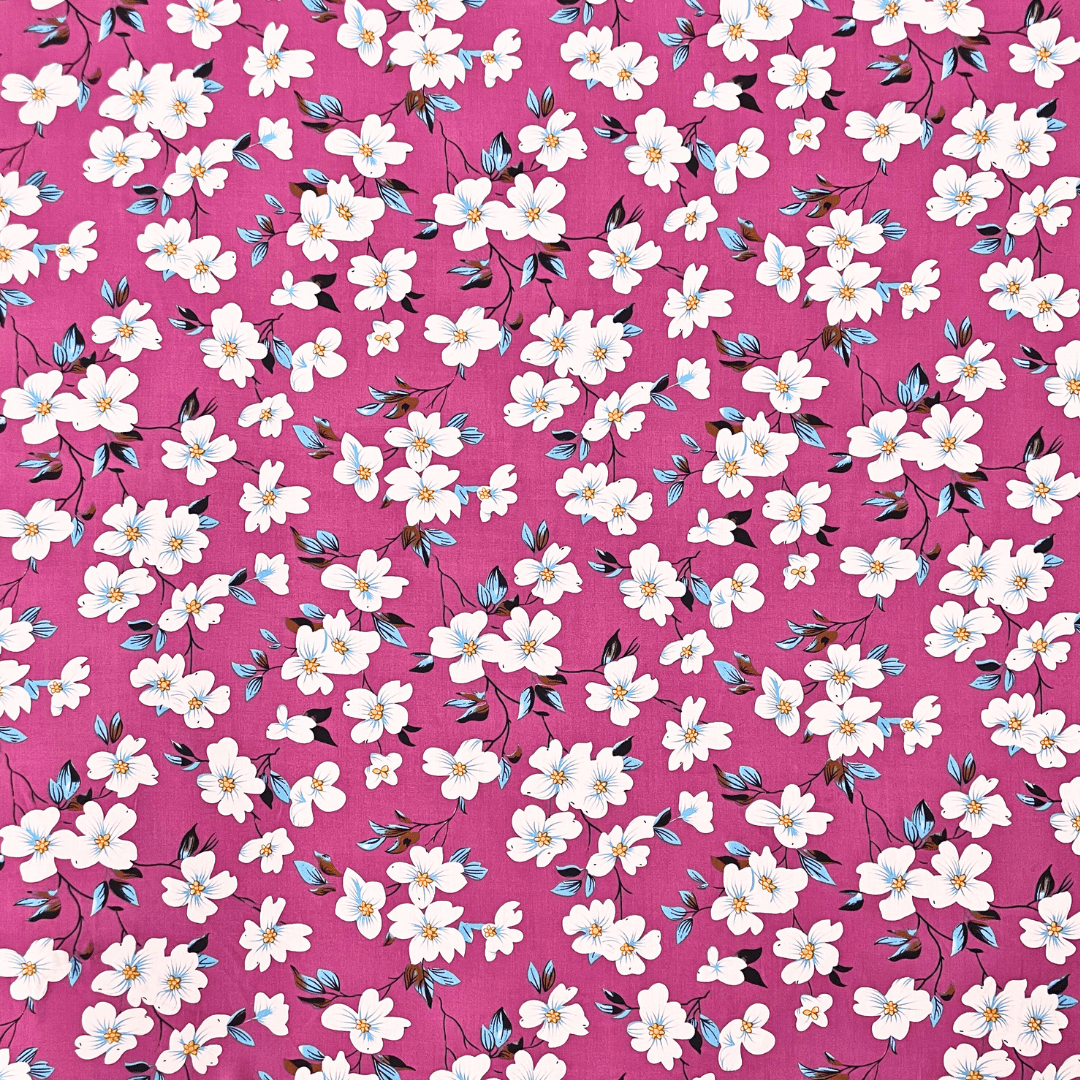 Viscose Printed Challis Summer 28 - Ragland Fabrics