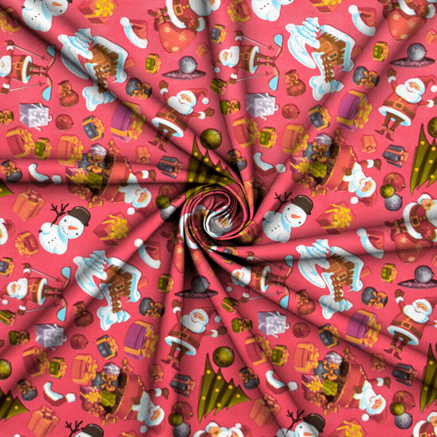 Christmas Printed PVC Table Cloth F - 2367 - 2 - Ragland Fabrics