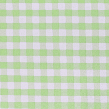 Printed Designer Check Mint - Ragland Fabrics