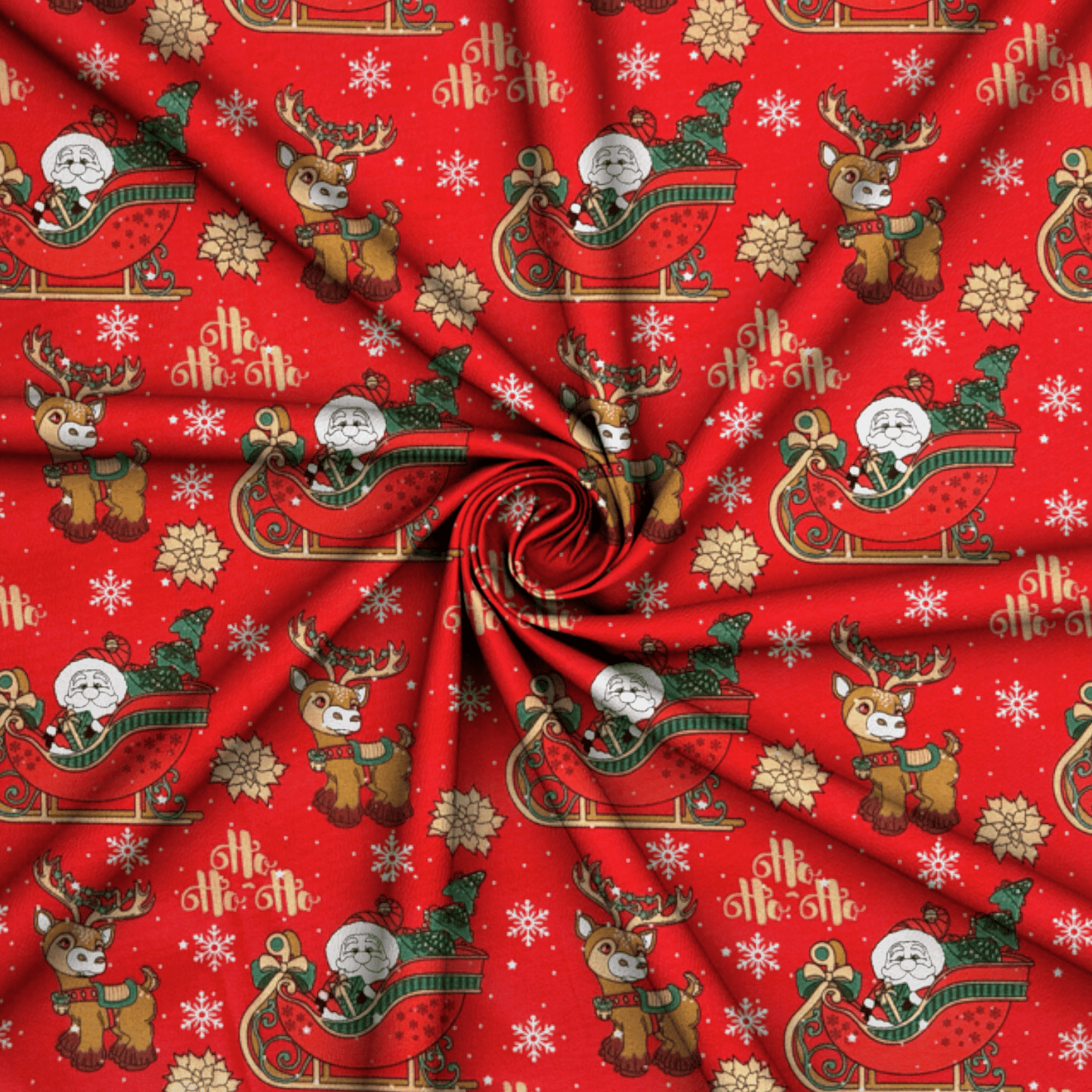 Printed Poly Cotton Slay Red 115cm - Ragland Fabrics