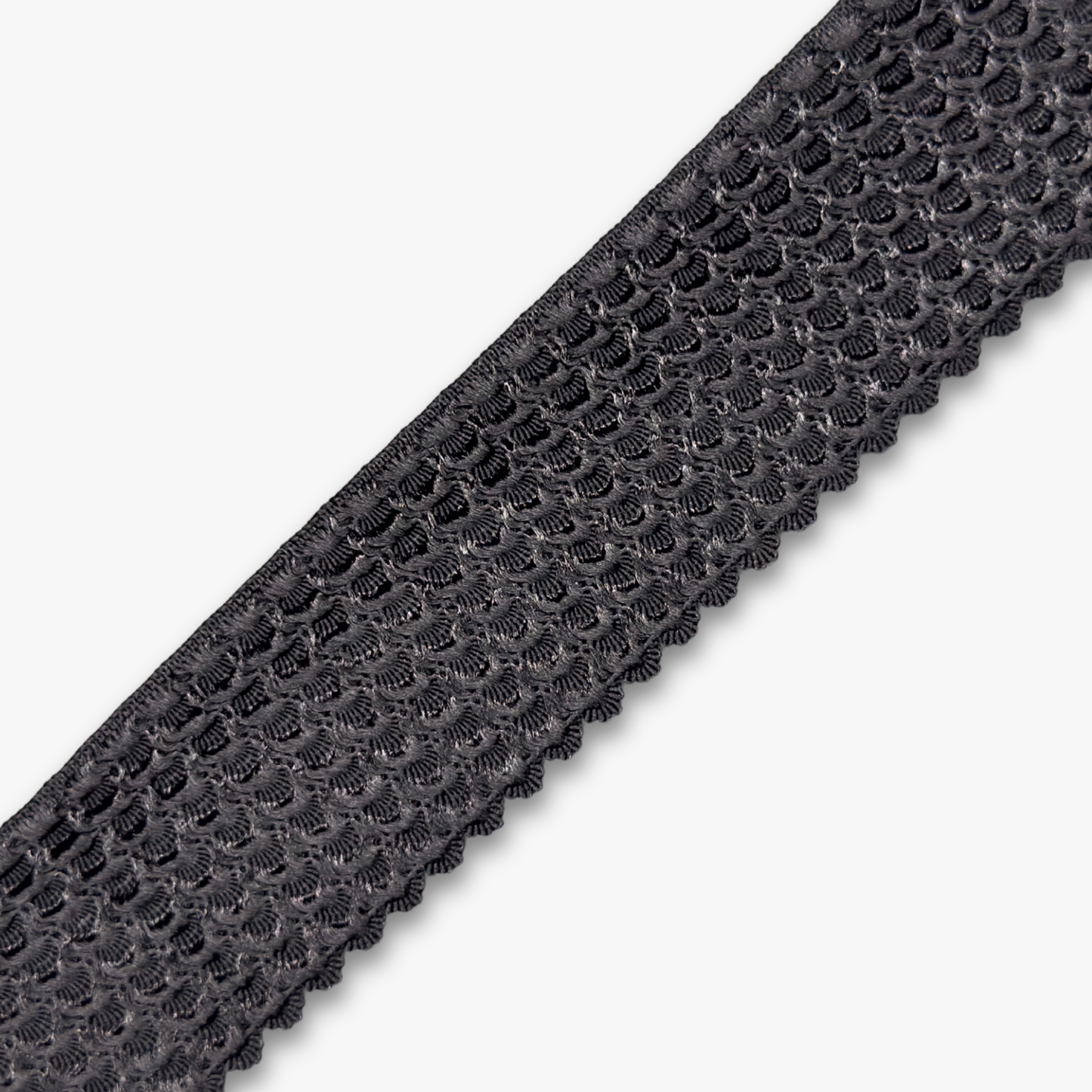 Crocodile Elastic 35mm Black