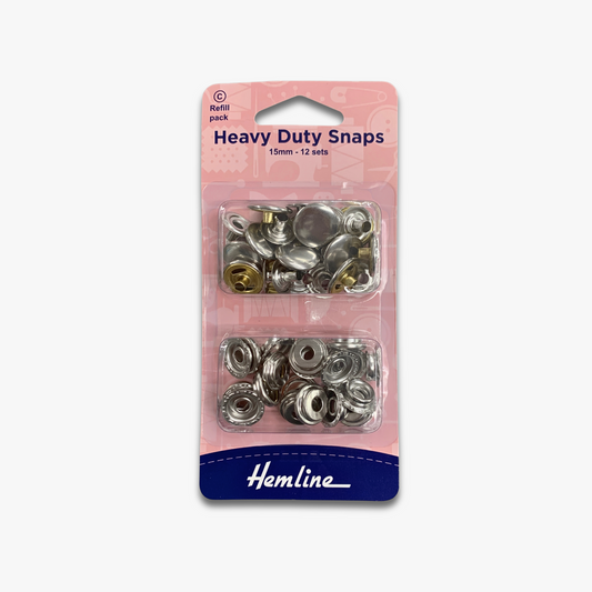 Heavy Duty Snap Refill | 12 Sets