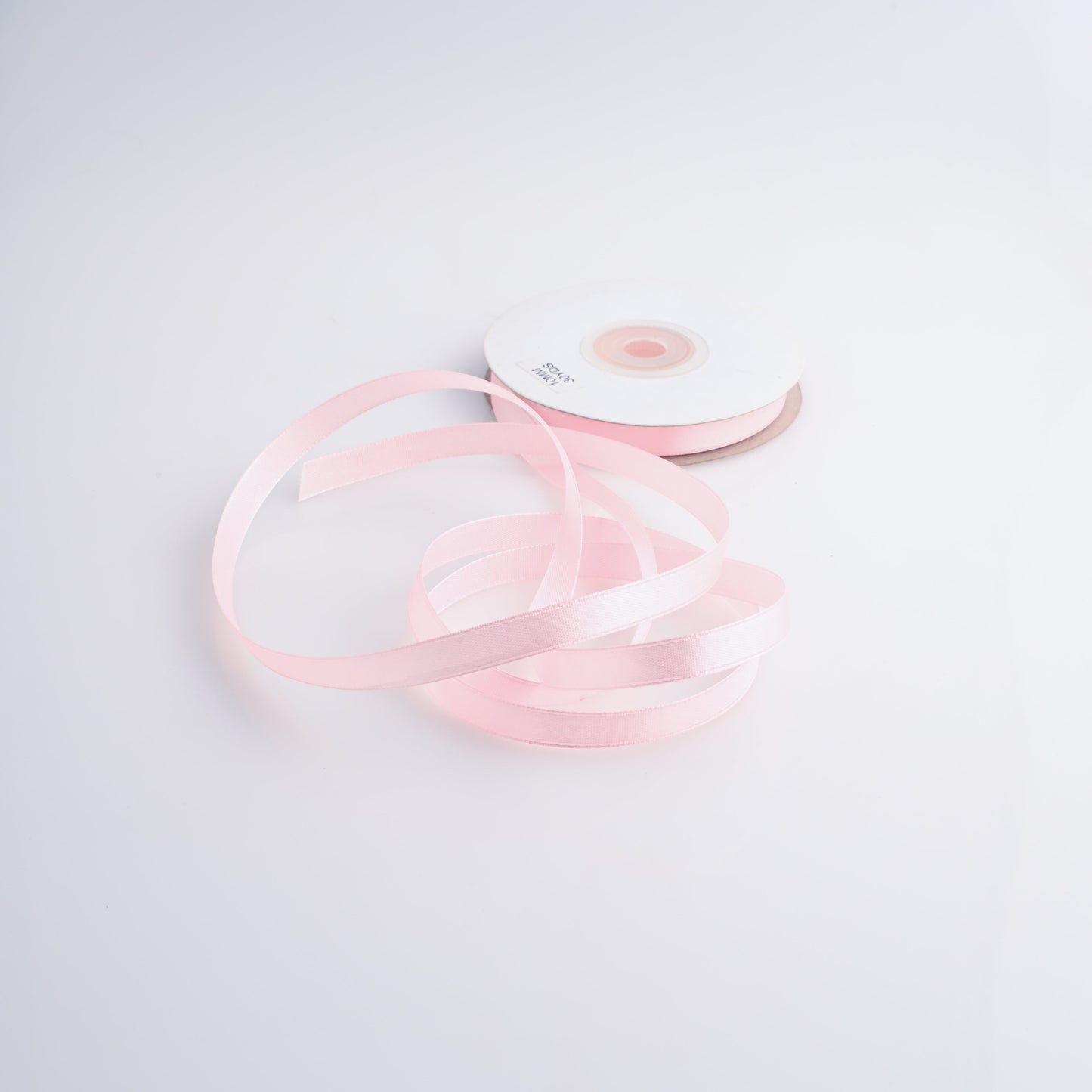 Satin Ribbon Baby Pink 10mm (27met)