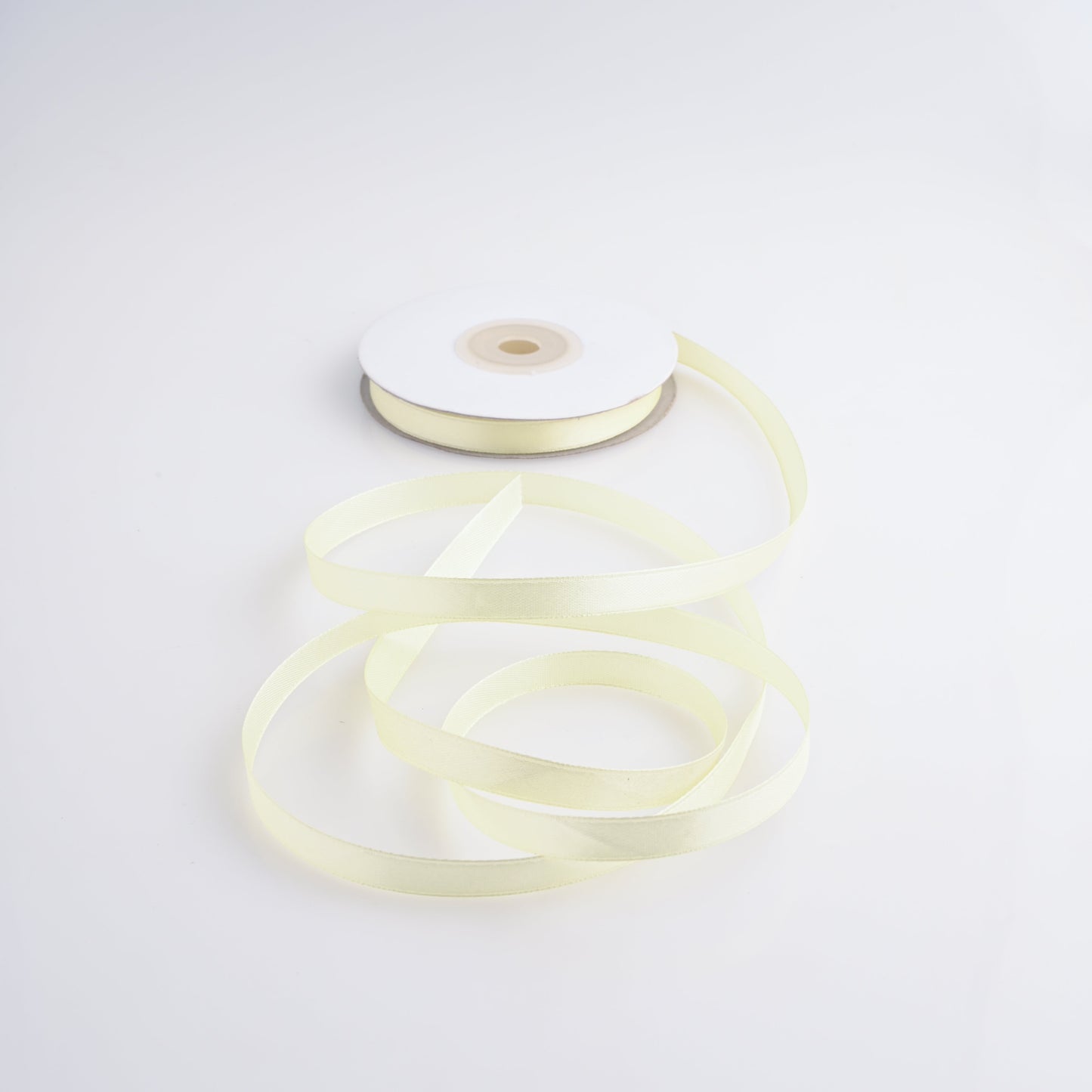 Satin Ribbon Yellow 10mm (27met)