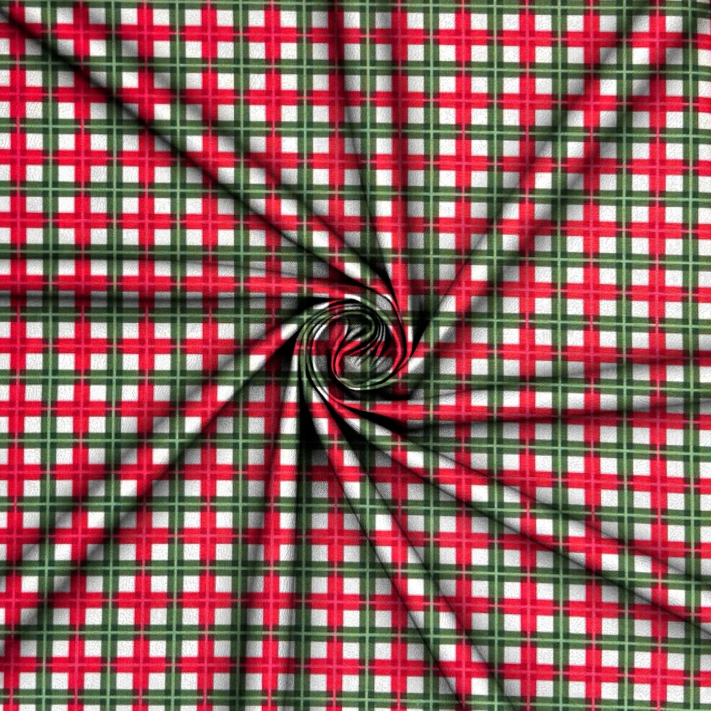 Christmas Printed Mini Matt TikTok Plaid - Ragland Fabrics