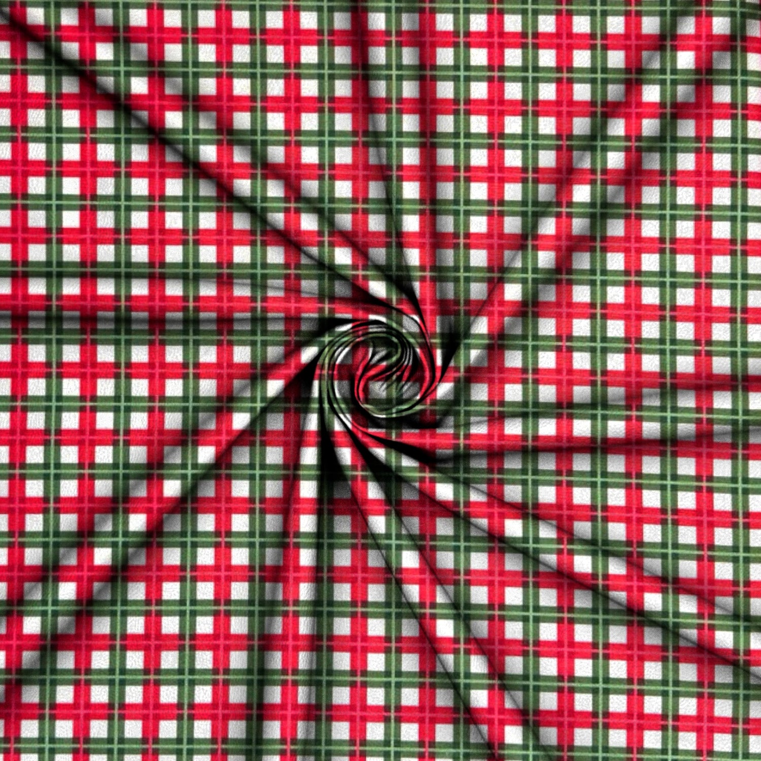 Christmas Printed Mini Matt TikTok Plaid - Ragland Fabrics