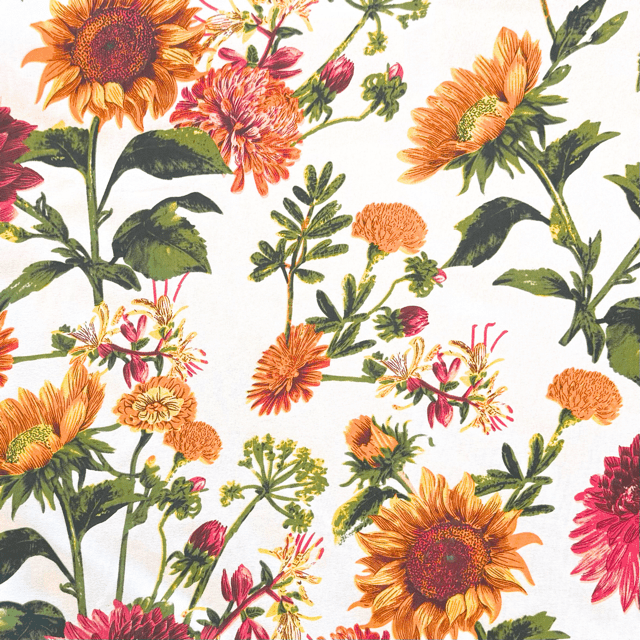 Printed Poly Cotton Hazey Dazey 115cm - Ragland Fabrics