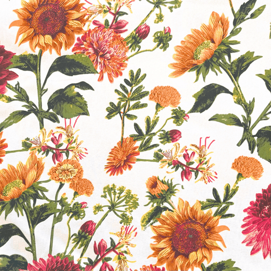 Printed Poly Cotton Hazey Dazey 115cm - Ragland Fabrics