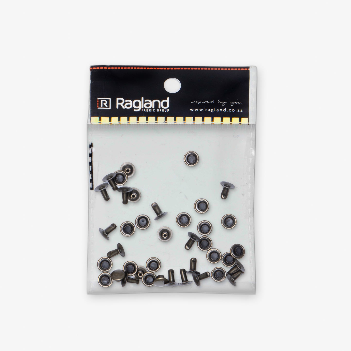 Caps & Rivets 7mm (20pcs) - Bronze