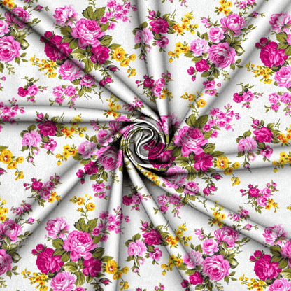 Cotton Quilting Rose Floralis - Ragland Fabrics