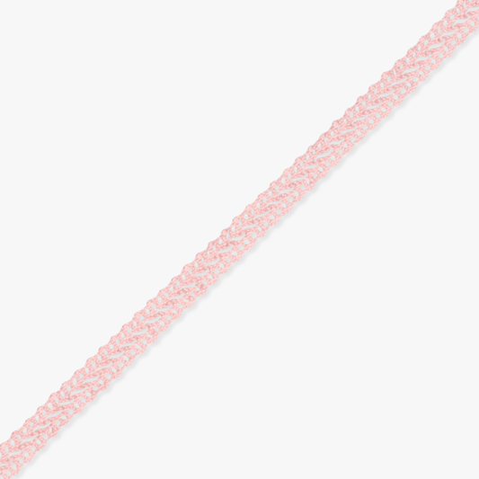 Torchon Lace Dusty Pink - 10mm - Ragland Fabrics