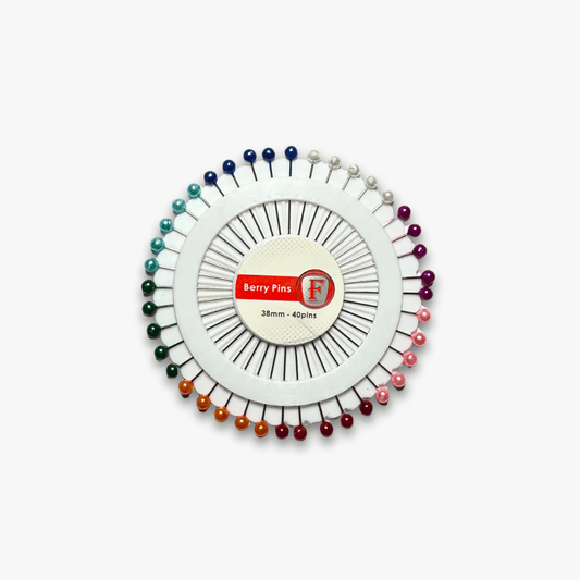 Berry Wheel Resette Pins - Ragland Fabrics