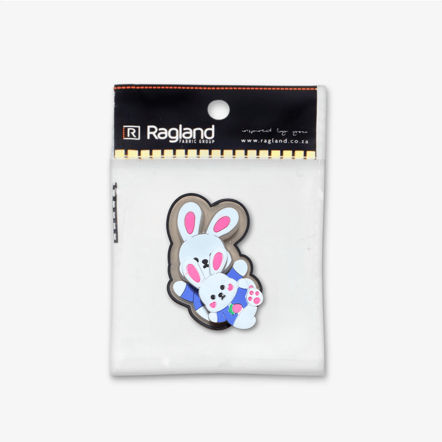 Motif Rubber 3D - BUNNY BABY - Ragland Fabrics