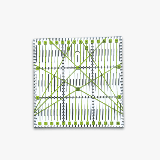 Quilting Ruler 6 x 6" - Ragland Fabrics