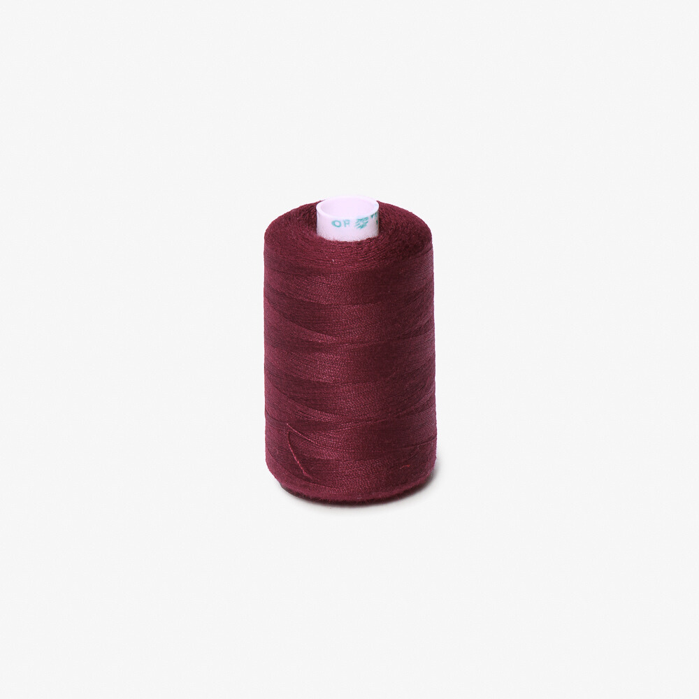 Thread 1000met Reel Dark Maroon #155