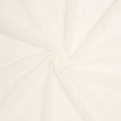 Cornely Crushed Plain Voile Cream 280cm