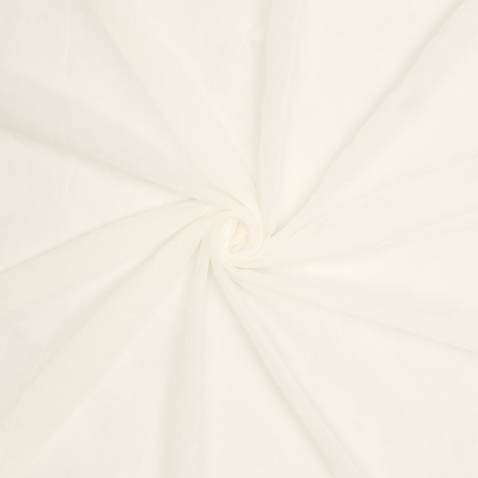 Cornely Crushed Plain Voile Cream 280cm