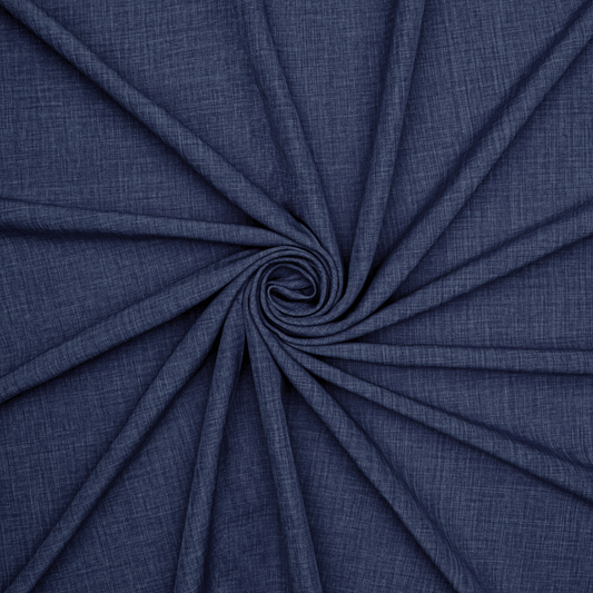 Snow Linen - Navy 03 - Ragland Fabrics