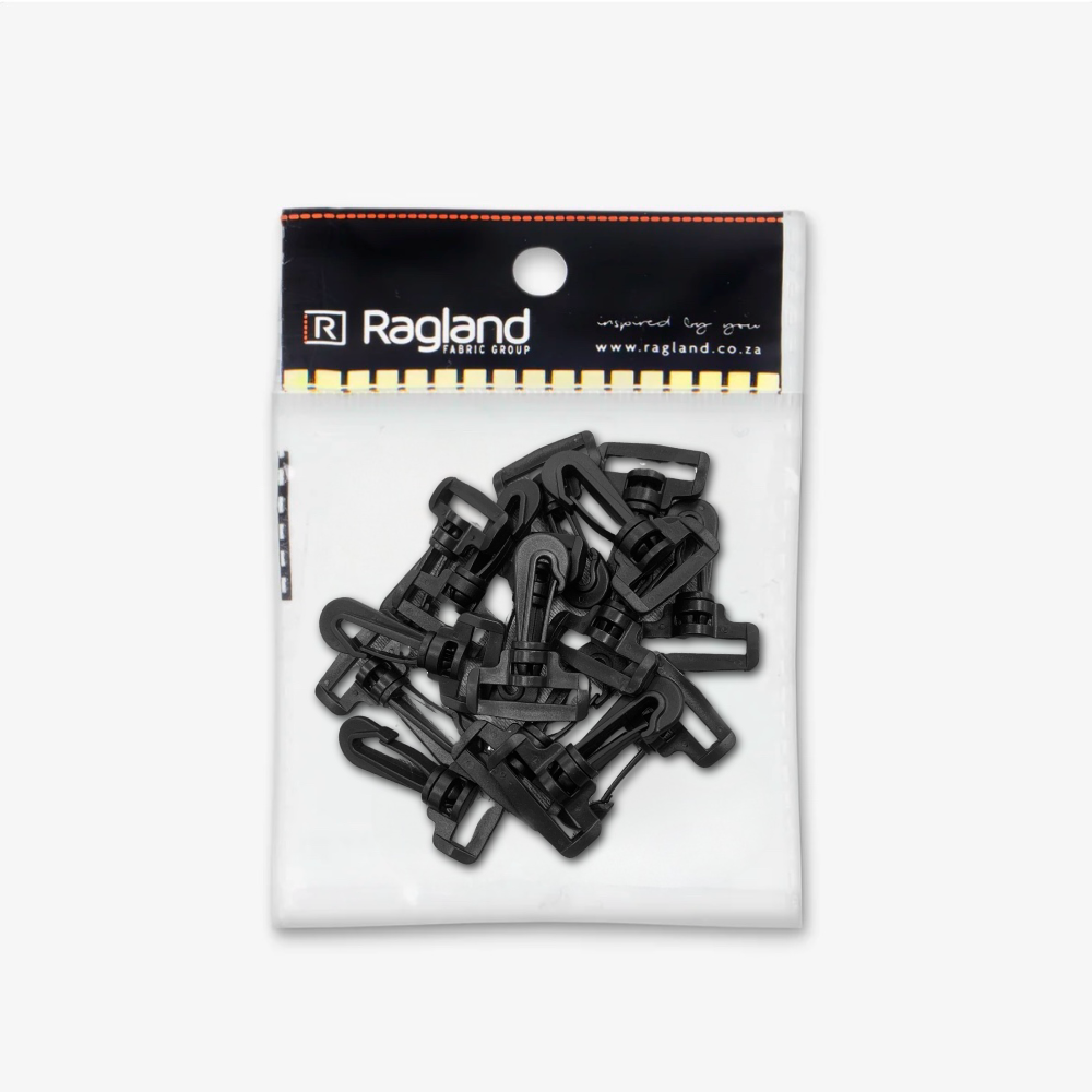 Snap Swivel Hooks Plastic 30mm