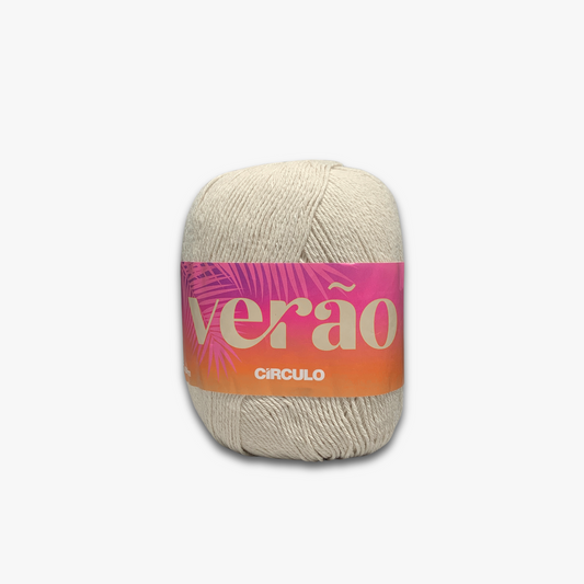 Circulo Verão Crochet Yarn Natural