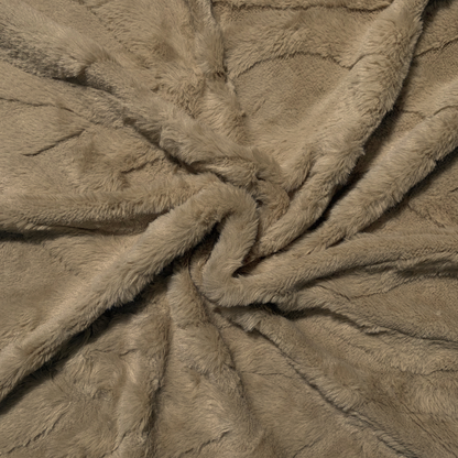 Chain Link Luxury Fur - Stone