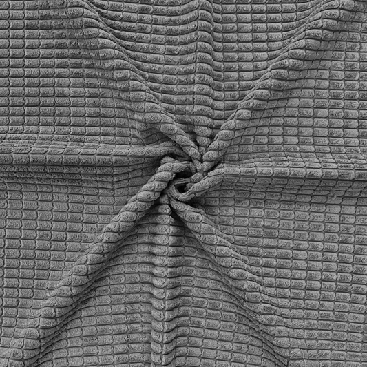 Corduroy Adonis Charcoal 140cm