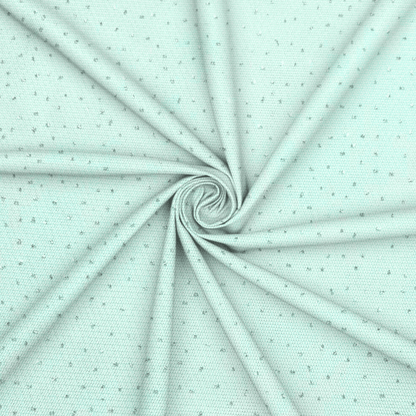 Stretch Tulle Glitter Aqua - Ragland Fabrics