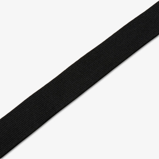 Elastic Knitted Black 30mm (Woolies Approved)